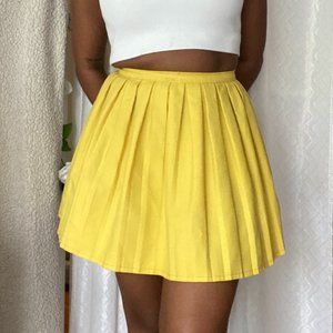 Vintage dandelion skater skirt